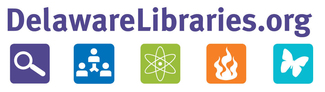 Delaware Libraries (DE) Logo